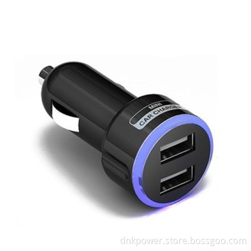 12V 1.5A Custom USB Car Charger DNK-CC30